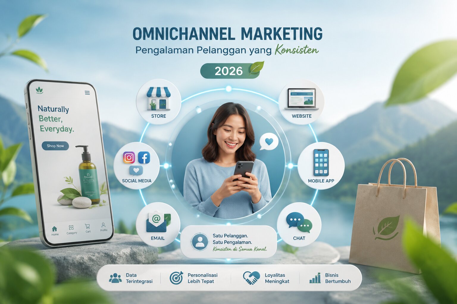 Strategi Integrasi Marketplace Dan Media Sosial Dalam Omnichannel Marketing Tahun 2026