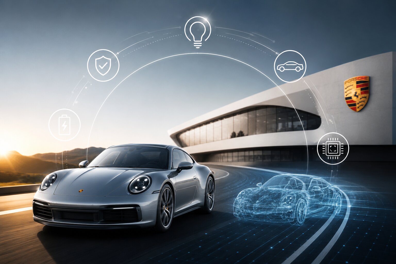 Peran Porsche dalam Pengembangan Teknologi Human-Machine Interface pada Kendaraan Modern